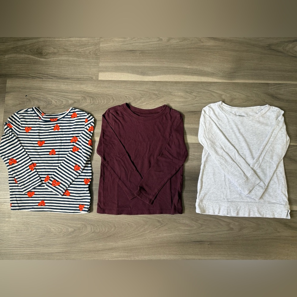 4T Girl’s Long Sleeve T Shirts